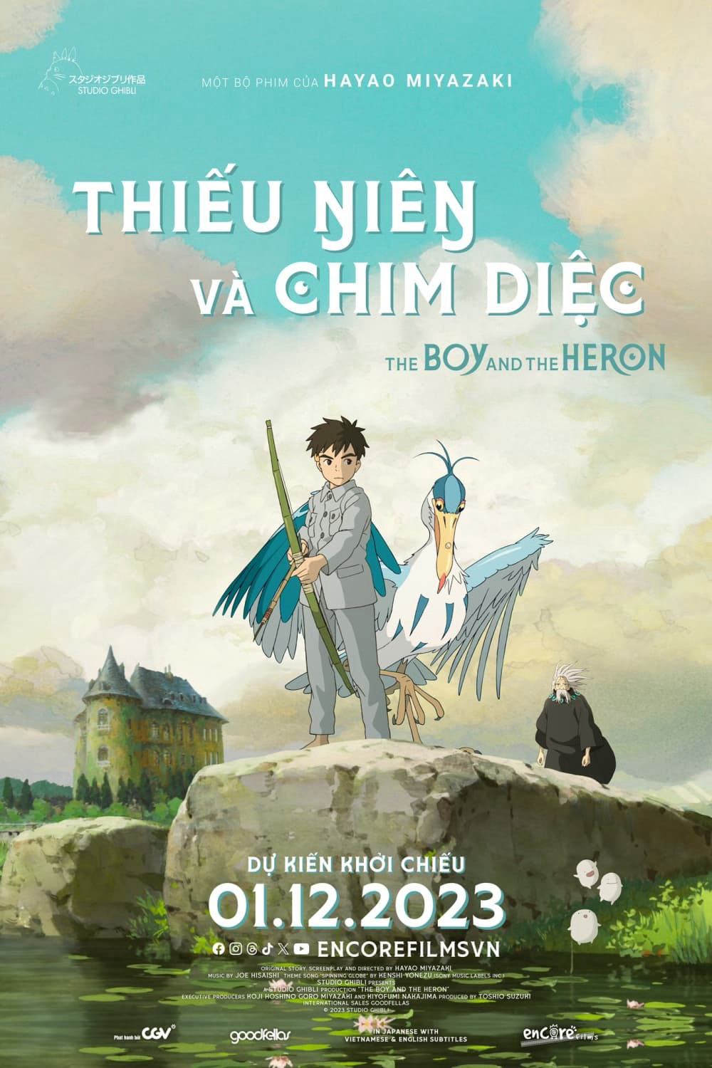 Thiếu Niên Và Chim Diệc - The Boy and the Heron